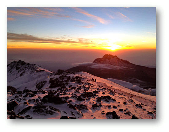 Kilimanjaro - fra Kibo mot Mawenzi